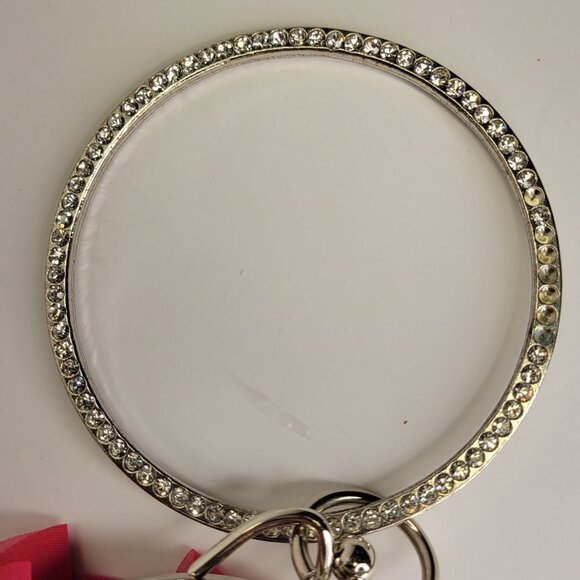 Ruffles and Frills Pink Wristlet Clutch Purse Party Evening Cocktail Bag - Picture 8 of 14